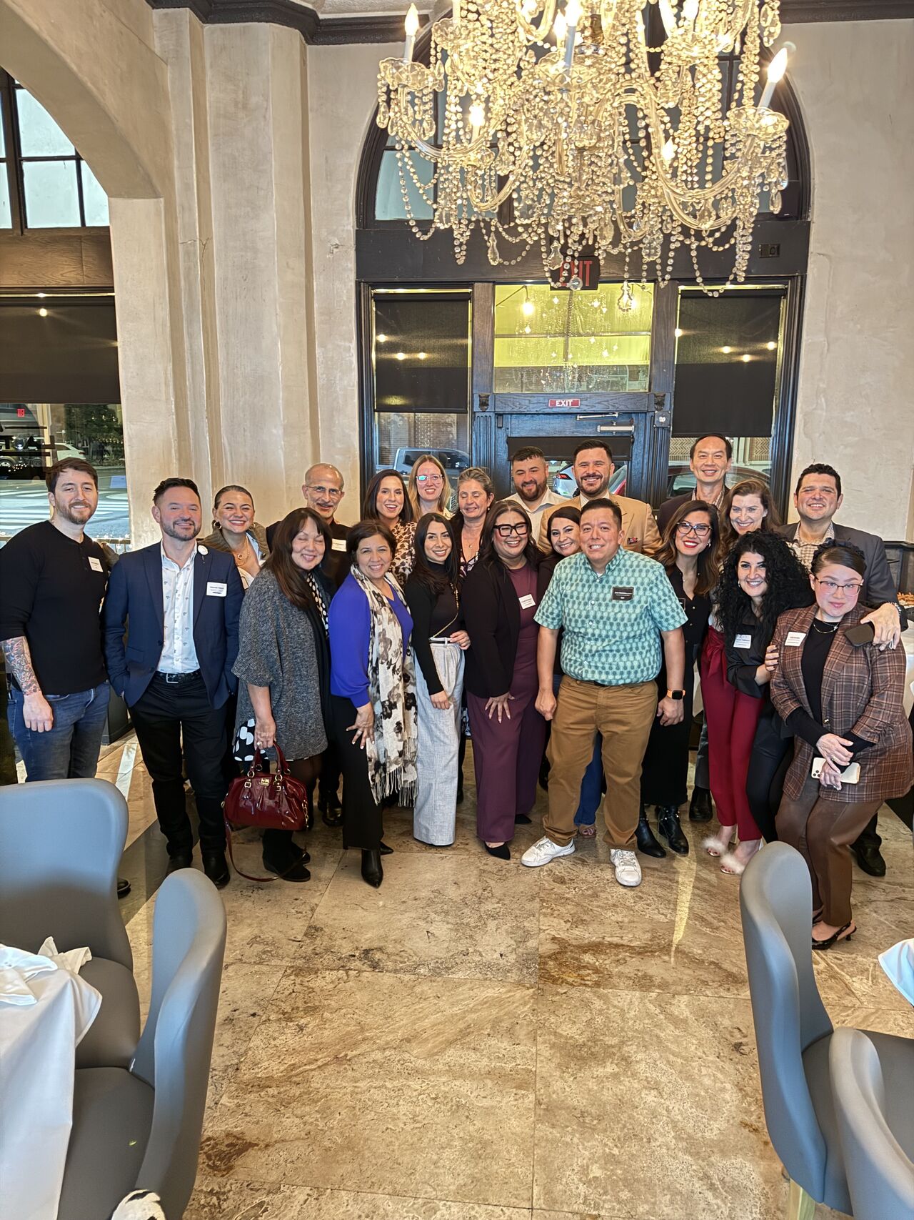 HR professionals together after a FixYourHR event