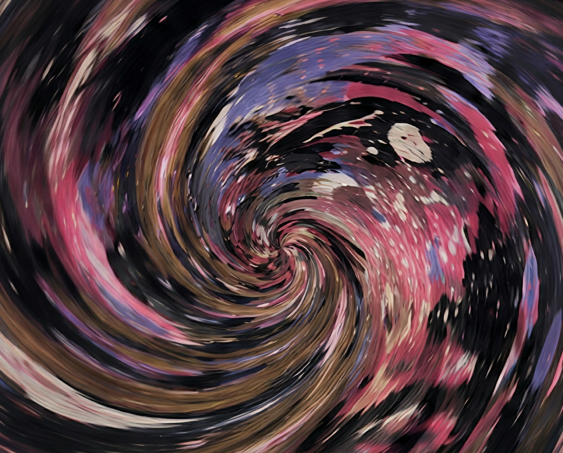 Organic pattern, motion concept from a sincerx painting